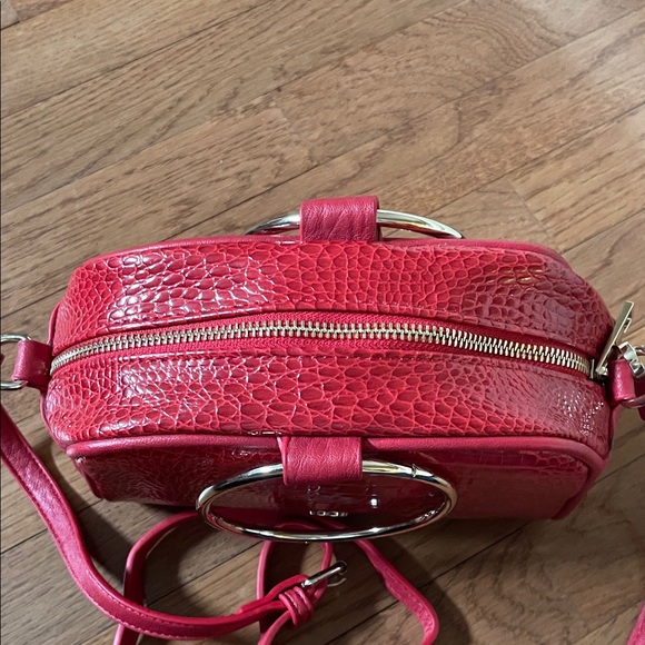 Carlos by Carlos Santana Red Croc-Embossed Bag - Picture 6 of 11